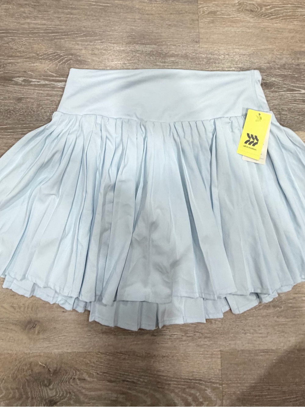 all in motion Light Blue Pleated Tennis Skort